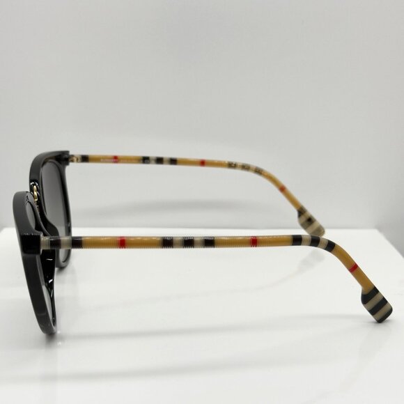 Burberry Black Round Grey Gradient Sunglasses B 4316-F 3853/11 READ - Picture 3 of 10